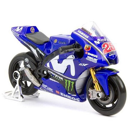 Miniatura Maverick Vinales 2018 Maisto 1:18