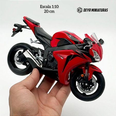 Miniatura Honda CBR 1000 RR Welly 1:10 - 20 cm
