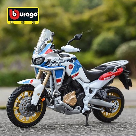 Miniatura Honda Africa Twin Adventure Sports 2018 Bburago 1:18