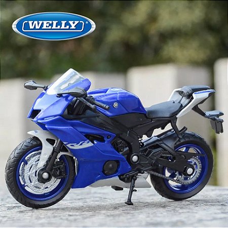 Miniatura Yamaha YZF-R6 2020 Welly 1:18