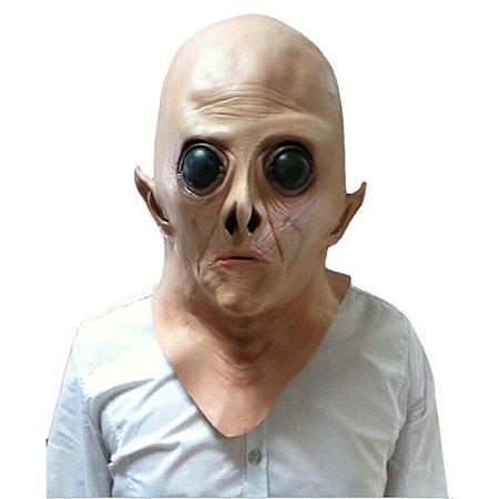 Máscara ET Extraterrestre UFO Alienígena Látex