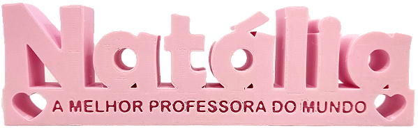 Letreiro Nome Professora
