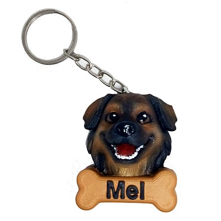 Chaveiro 3D Personalizado PET