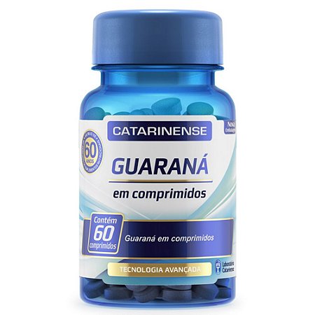 Guaraná Catarinense Suplemento Energético 60 Comprimidos