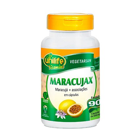 Maracujax Calmante Natural Unilife Vitamina C 90 Cápsulas