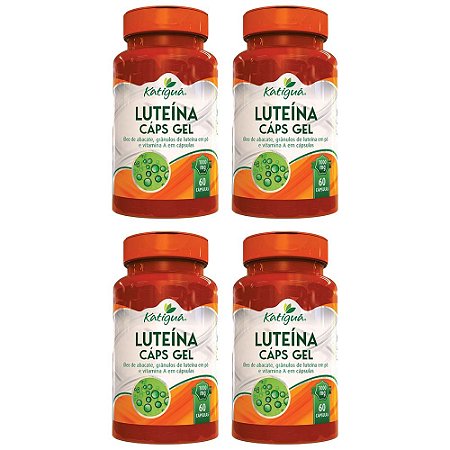 Kit Luteína Com Vitamina A Katigua Suplemento 240 Cápsulas