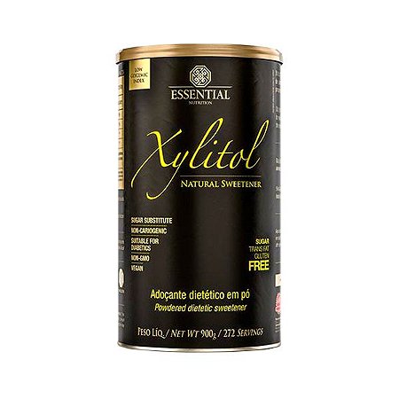 Xylitol Essential Adoçante Dietético Em Pó Natural 900g