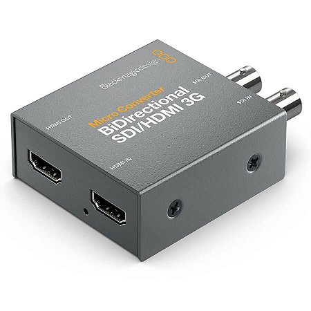 Blackmagic Micro Conversor BiDirecional SDI Para HDMI 3G com Fonte