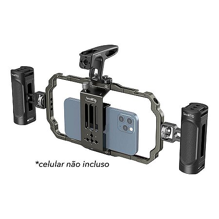 SmallRig Kit Rig de Vídeo Portátil Universal para Celular