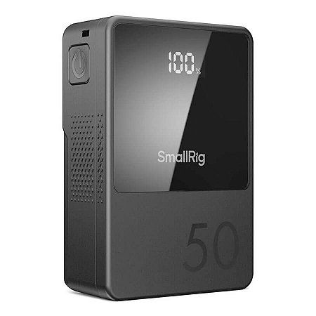 SmallRig Bateria VB50 Mini V-Mount (50Wh, Preta)