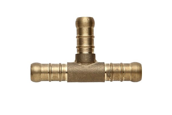 Tê para Mangueira de Gás 3/8" Blukit