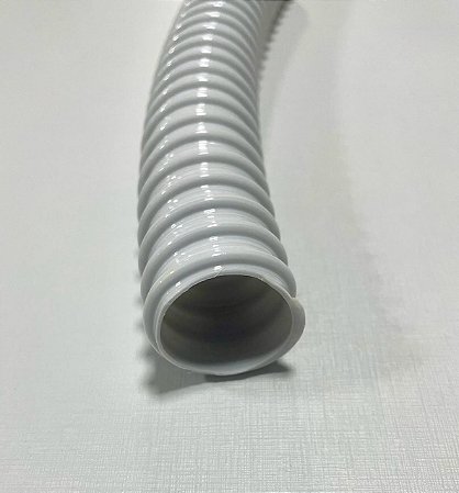 Mangueira Corrugada Odontológica Vacuo Ar 1 - Branco Gelo