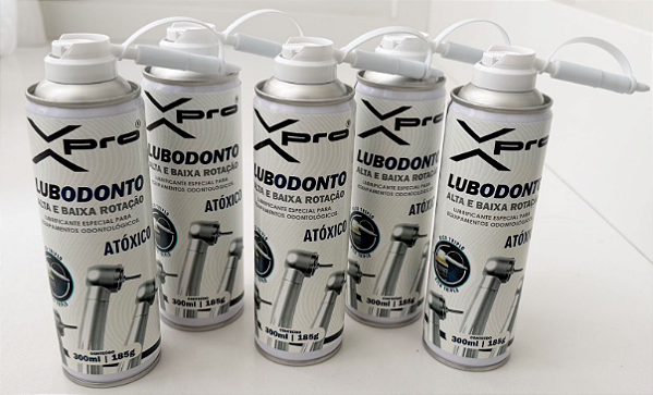 Kit 5 óleos Lubrificantes para Instrumentos Odontológicos - 300ml