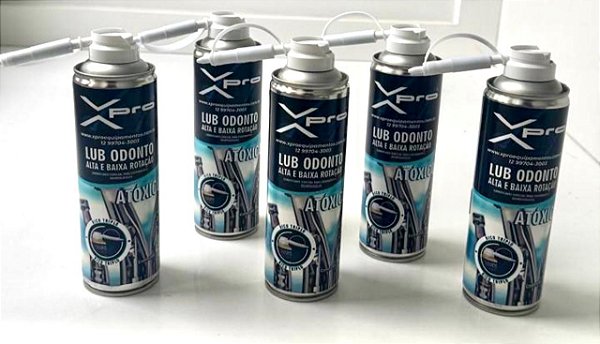 Kit 5 óleos Lubrificantes para Instrumentos Odontológicos - 300ml