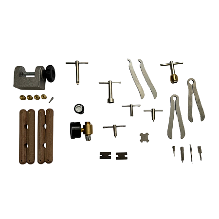 Kit de ferramentas 21 peças para consertos de instrumentos de mão odontológicos