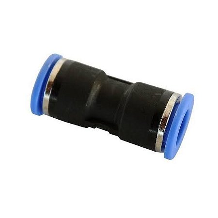 União emenda I de engate rápido para mangueira PU 6mm