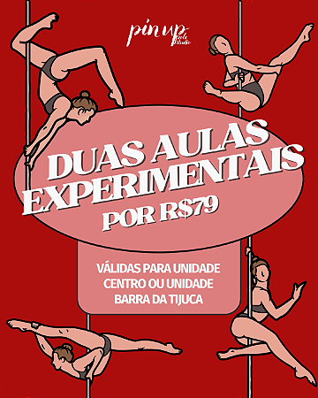 Promoção Experimental Presencial 2024 - Pin Up Pole Studio