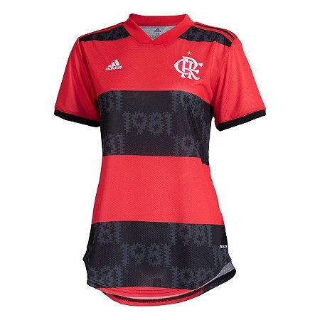 Camisa Adidas Flamengo Feminina 2021/2022 - Primeiro Uniforme -  MantoNáticos ®