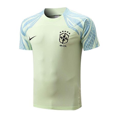 Camisa Nike Seleção Brasil 2022/2023 - Uniforme Treino - MantoNáticos ®