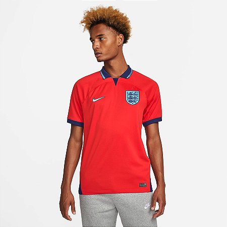 Camisa Nike Seleção Inglaterra 2022/2023 - Segundo Uniforme - MantoNáticos ®