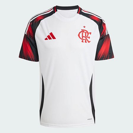 Camisa Flamengo 2025/2026 - Torcedor Adidas Masculino Branca