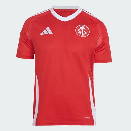 Camisa Internacional 2025/2026 - Torcedor Adidas Masculino Vermelha