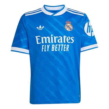 Camisa Real Madrid 2025/2026 - Torcedor Adidas Masculino Azul