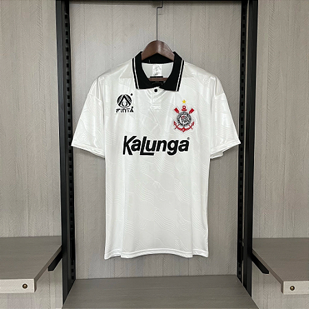 Camisa Corinthians Retrô 1992 - Torcedor Finta  Masculino Branca