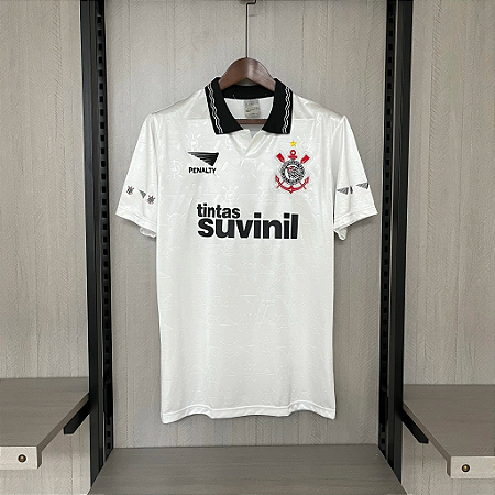 Camisa Corinthians Retrô 1995 - Torcedor Penalty Masculino Branca