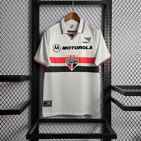 Camisa São Paulo Retrô 2000 - Torcedor Penalty Masculino Branca