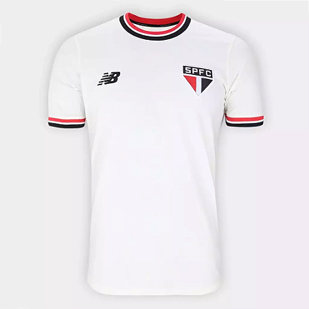 Camisa São Paulo 2025/2026 - Torcedor New Balance Masculino Especial Branca