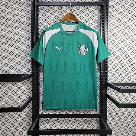 Camisa Palmeiras 2025/2026 - Torcedor Puma Masculino Pré Jogo Verde