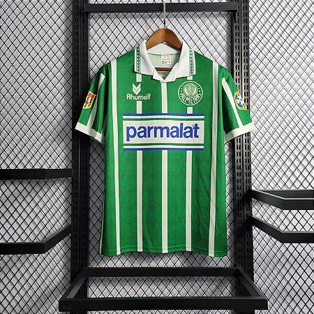 Camisa Palmeiras Retrô 1993/1994 - Torcedor Rhumell Masculino Listrada