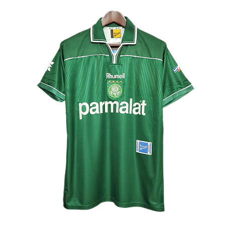 Camisa Palmeiras Retrô 1999/2000 - Torcedor Rhumell Masculino Verde