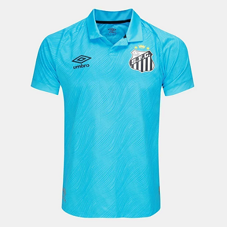 Camisa Santos 2025/2026 - Torcedor Umbro Masculino Azul