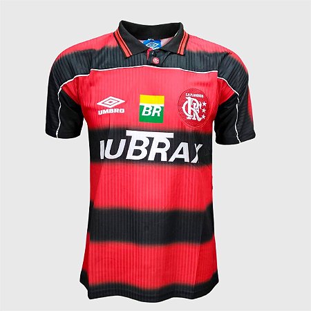 Camisa Flamengo Retrô 1997 - Torcedor Umbro Masculino Vermelha