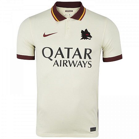 Camisa Nike Roma 2020/2021 - Uniforme Reserva - MantoNáticos ®