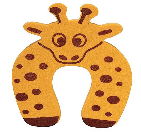 Trava Porta Salva Dedos Girafa Kit 6 Unidades