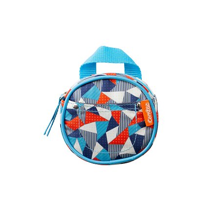 Bolsa Porta Chupetas Geométrico Comtac Kids