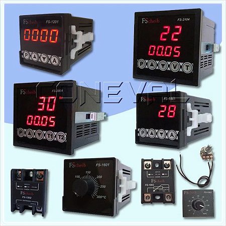 Controladores de Temperatura - Contadores - Temporizadores