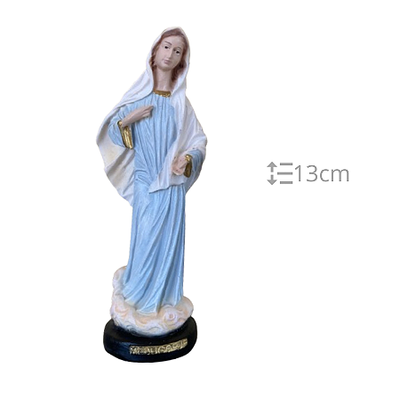 Mini Imagem de Nossa Senhora Rainha da Paz