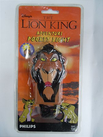 Disney Rei Leão Lanterna de bolso Temática Adventure Pocket Light Philips