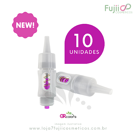 10 Unidades  - Agulha GR CLICK C 3 Pontas Linear (Flat)