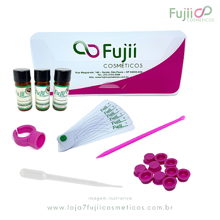 Kit Henna para Sobrancelhas - Fujii Cosméticos