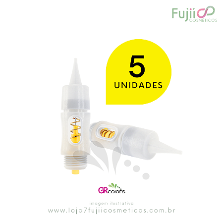 5 Unidades - Agulha CLICK C GR 1 Ponta Regular 0.35