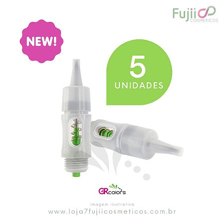 5 Unidades - Agulha GR CLICK C 7 Pontas Magnum