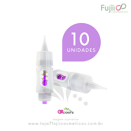 10 Unidades  - Agulha GR CLICK C 5 Pontas Sombreado (Round Shadow)