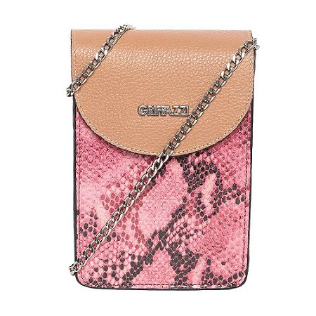 Bolsa de Couro Griffazzi Pink