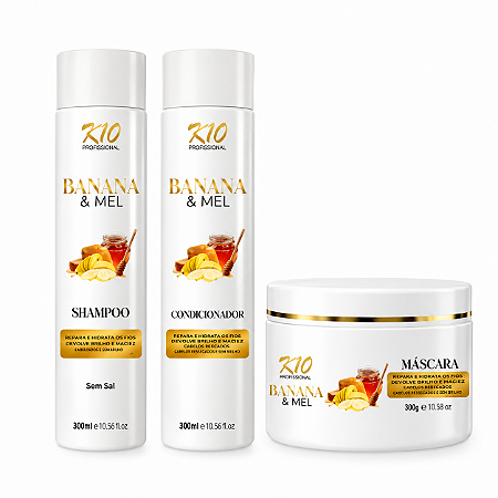 KIT HOME CARE BANANA & MEL 320ML