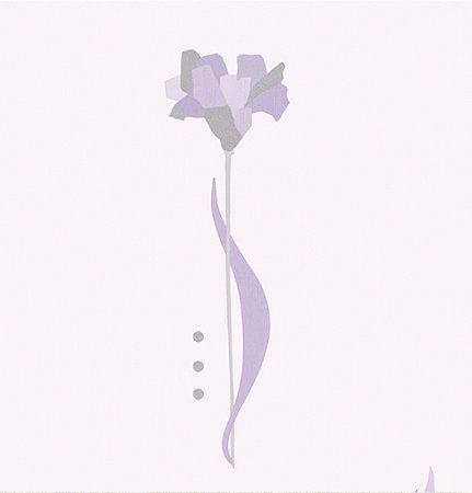 Papel de parede Iris cod. 6635-3